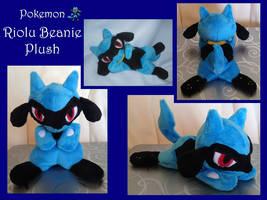 Riolu Beanie Plush