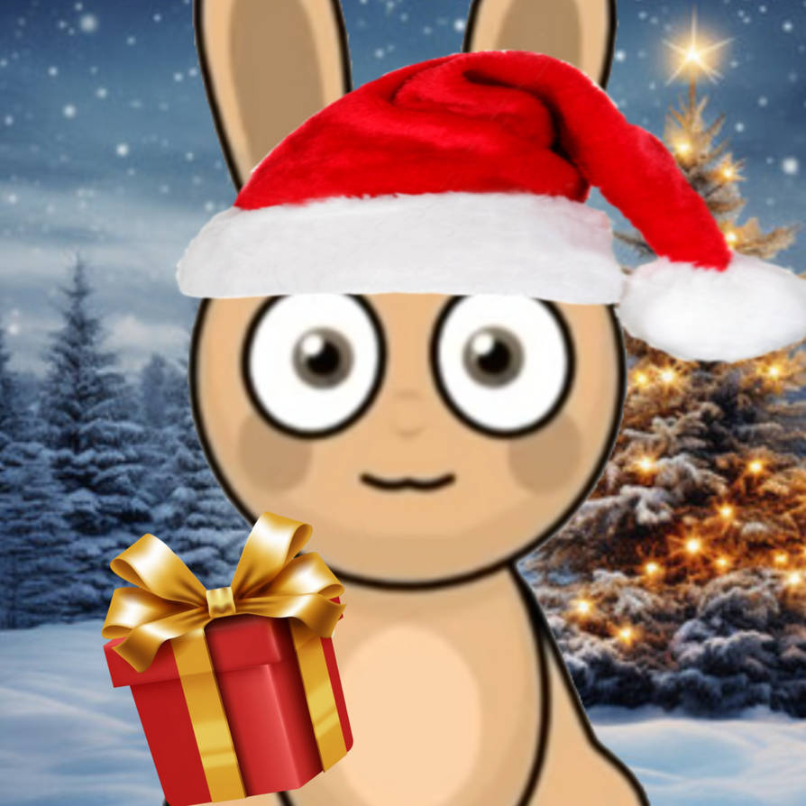 Christmas Benson The Rabbit PFP by TheAndikaOfficial on DeviantArt