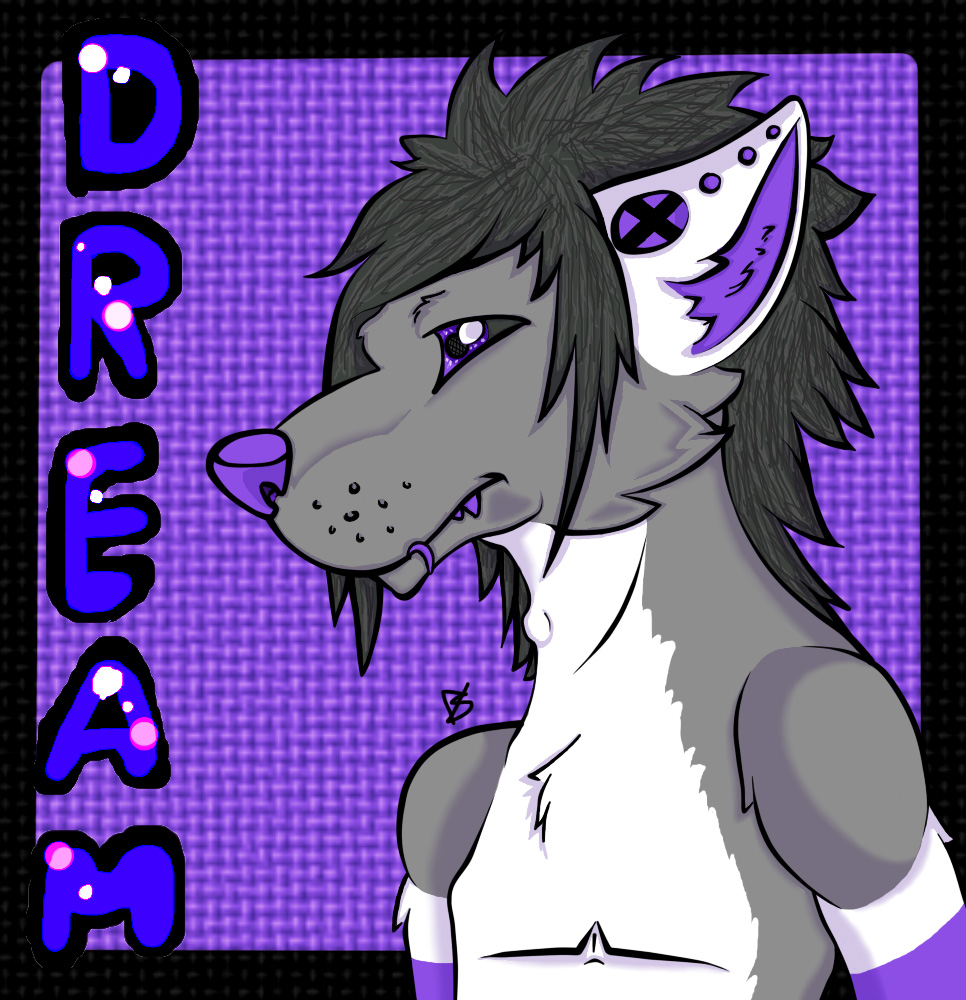 Dream-Wolf badge