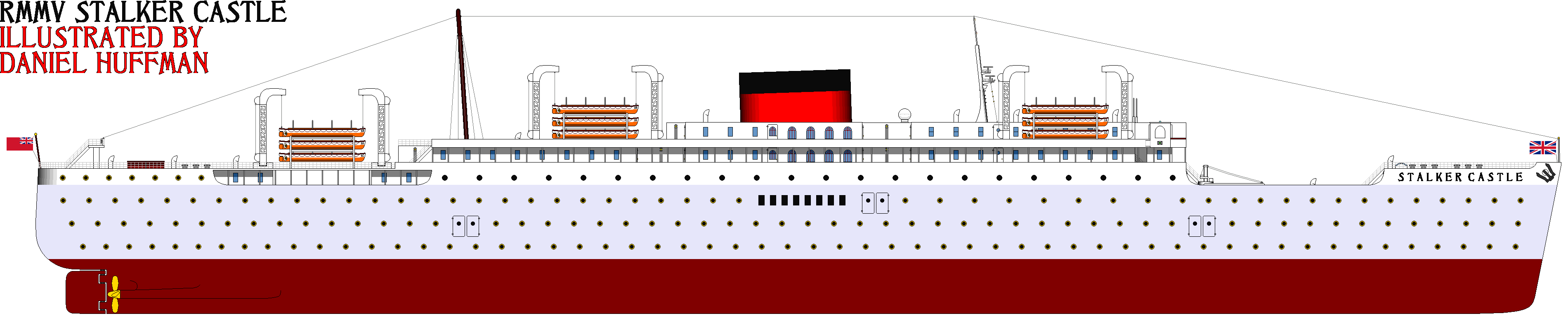 Royal Mail Motor Vessel Stalker Castle