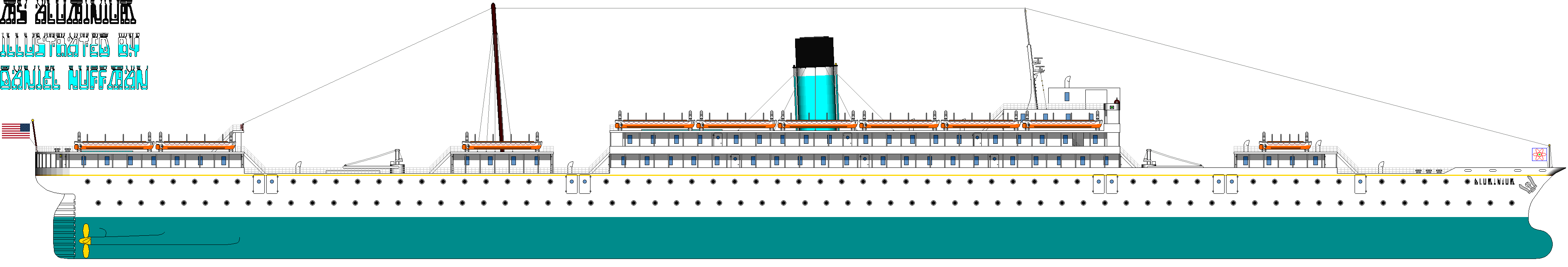 Motor Ship Aluminium