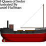 Steam Barge Queen of Sodor