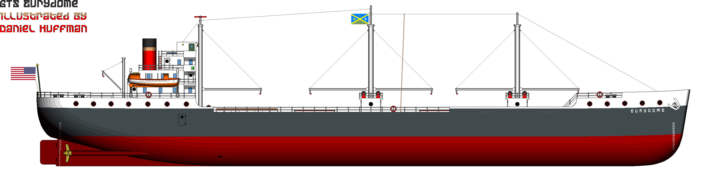 Gas Turbine Ship Eurydome