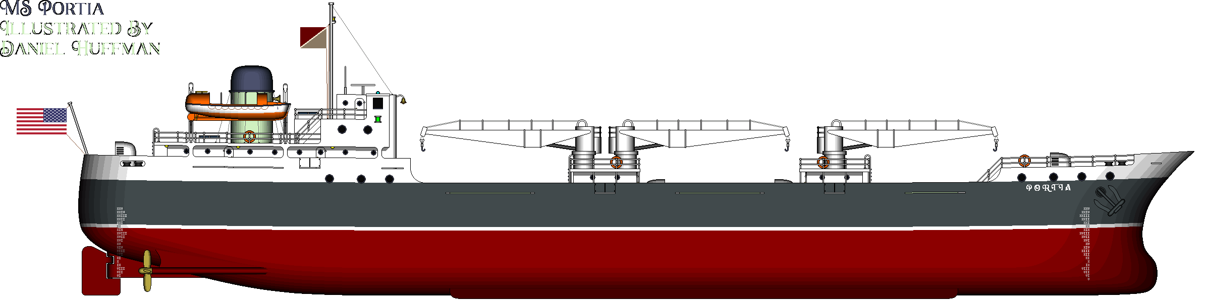 Motor Ship Portia