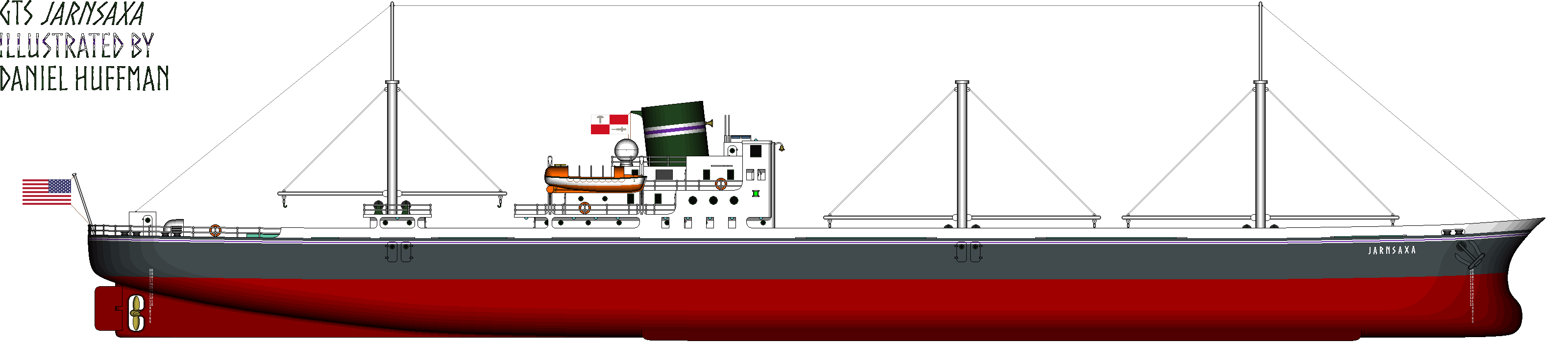 Gas Turbine Ship Jarnsaxa