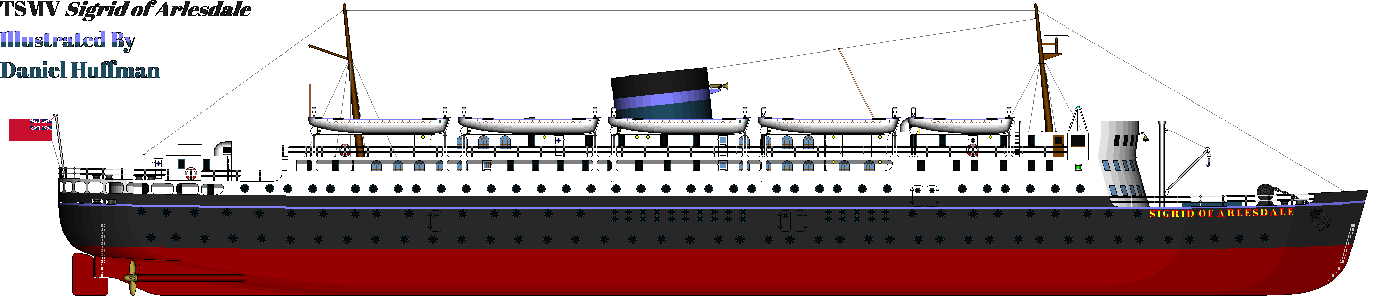 Twin-Screw Motor Vessel Sigrid of Arlesdale