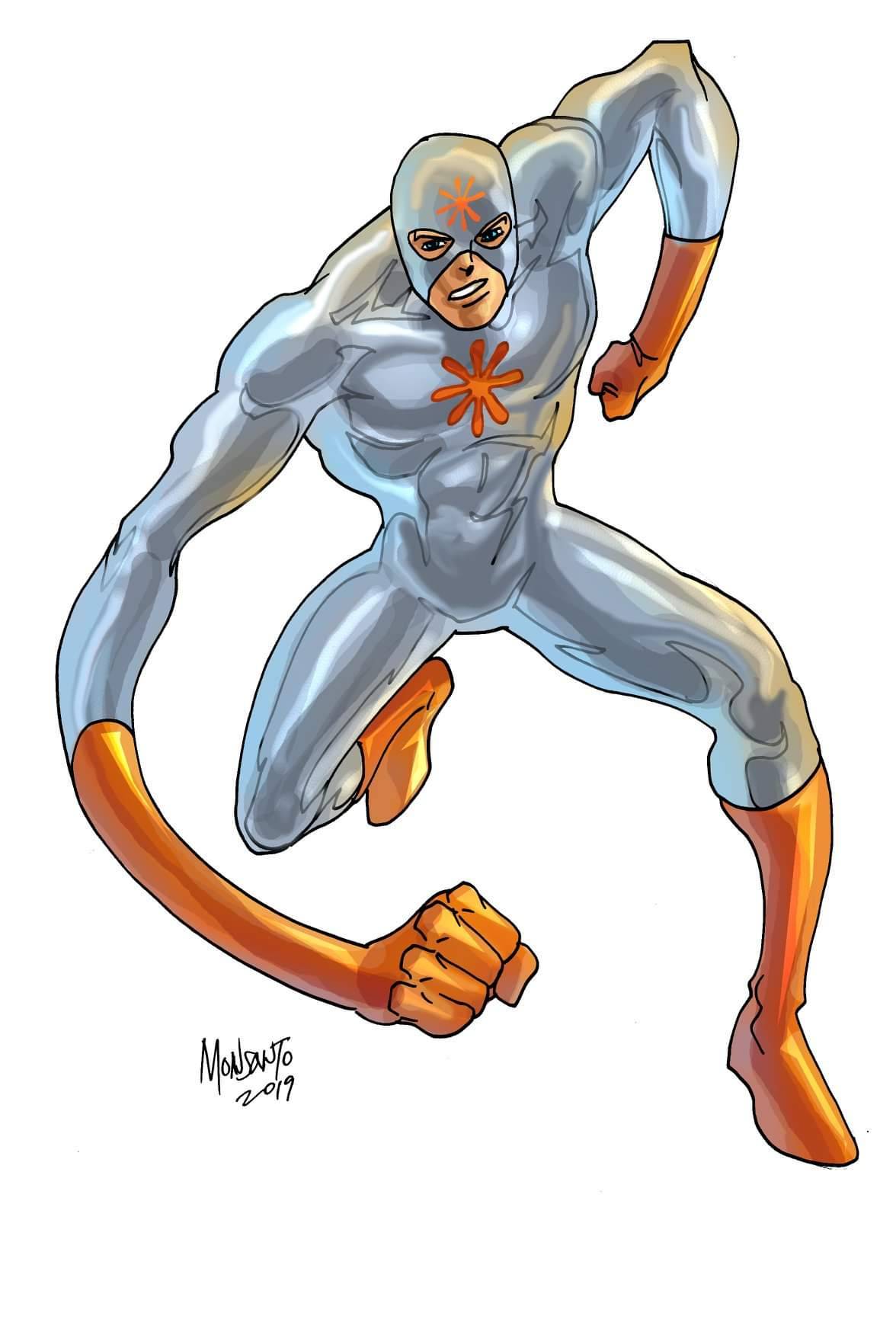 Splatman as drawn by Gilbert Monsanto by REZcat on DeviantArt