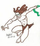 Inktober 31: 36. Tarzan by Neyebur