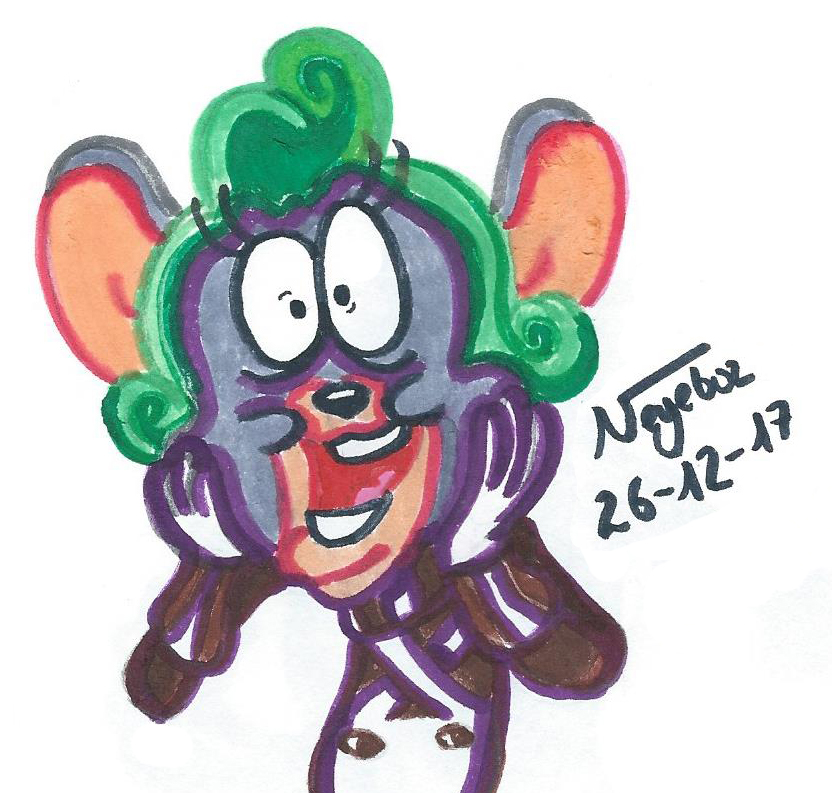 Inktober 26. Tuffy Oompa Loompa