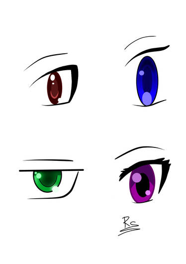 Female Anime Eyes by StarShiney-Chan on DeviantArt