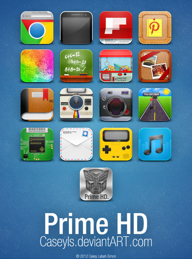 Prime HD Icons