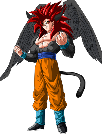 dark angel goku ssj 4