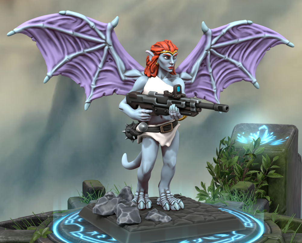 Gargoyles - Demona - City of Stone