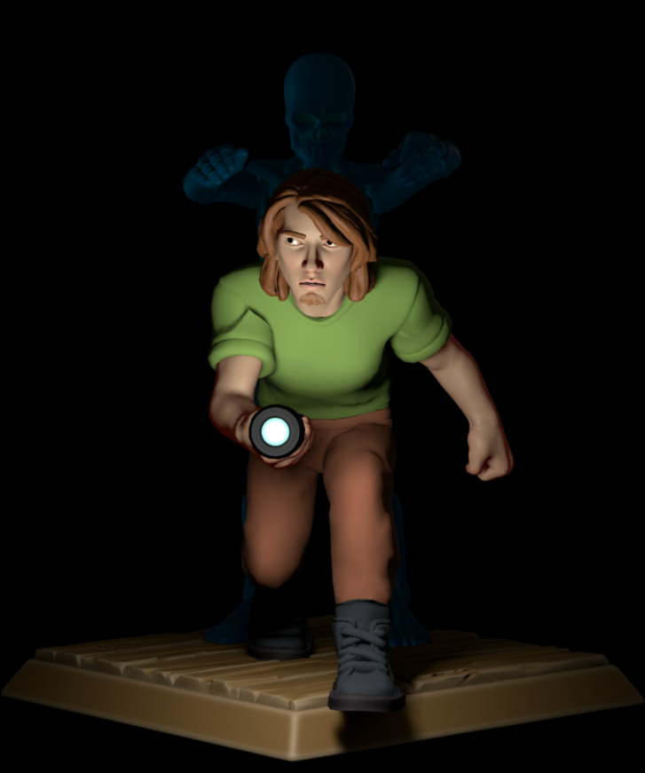 Shaggy Doo and Ghost
