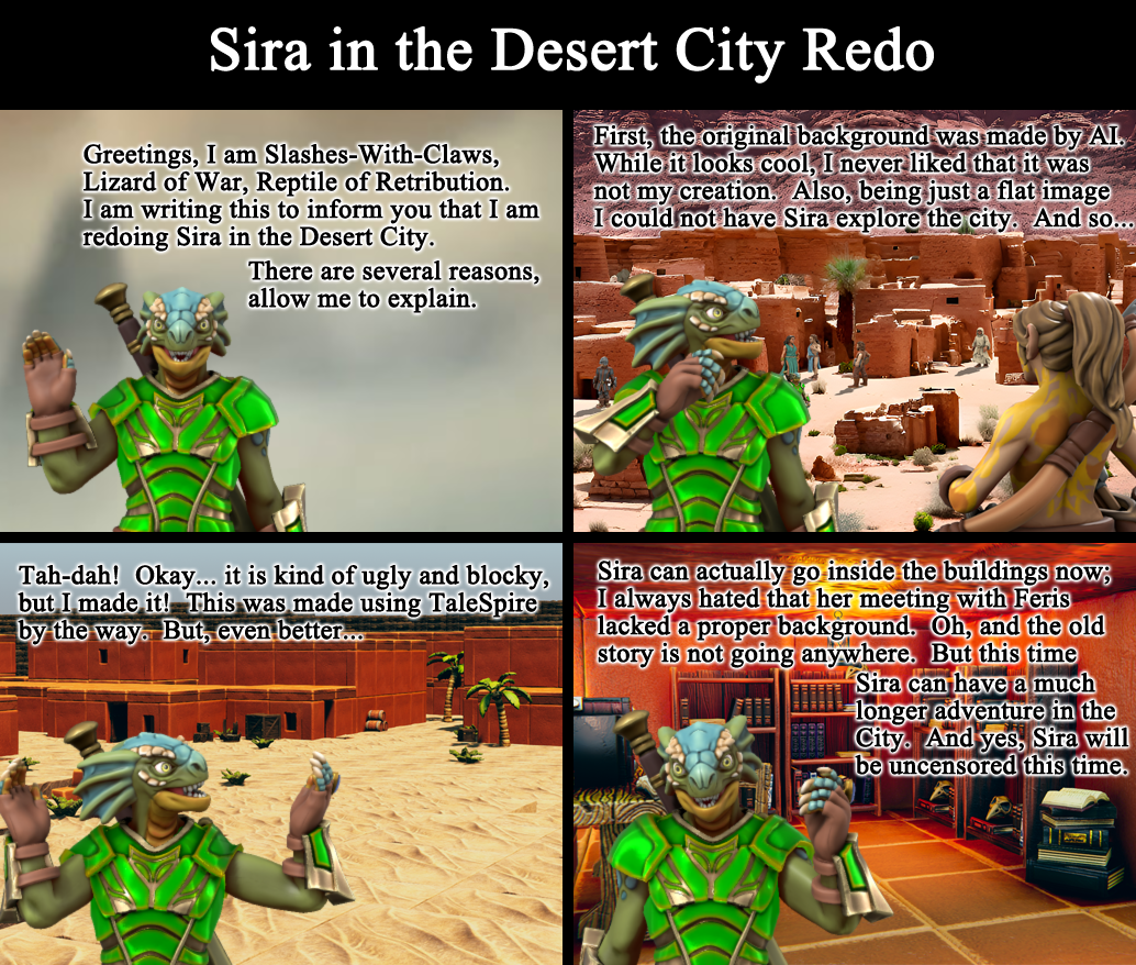 Sira in the Desert City Redo Talk