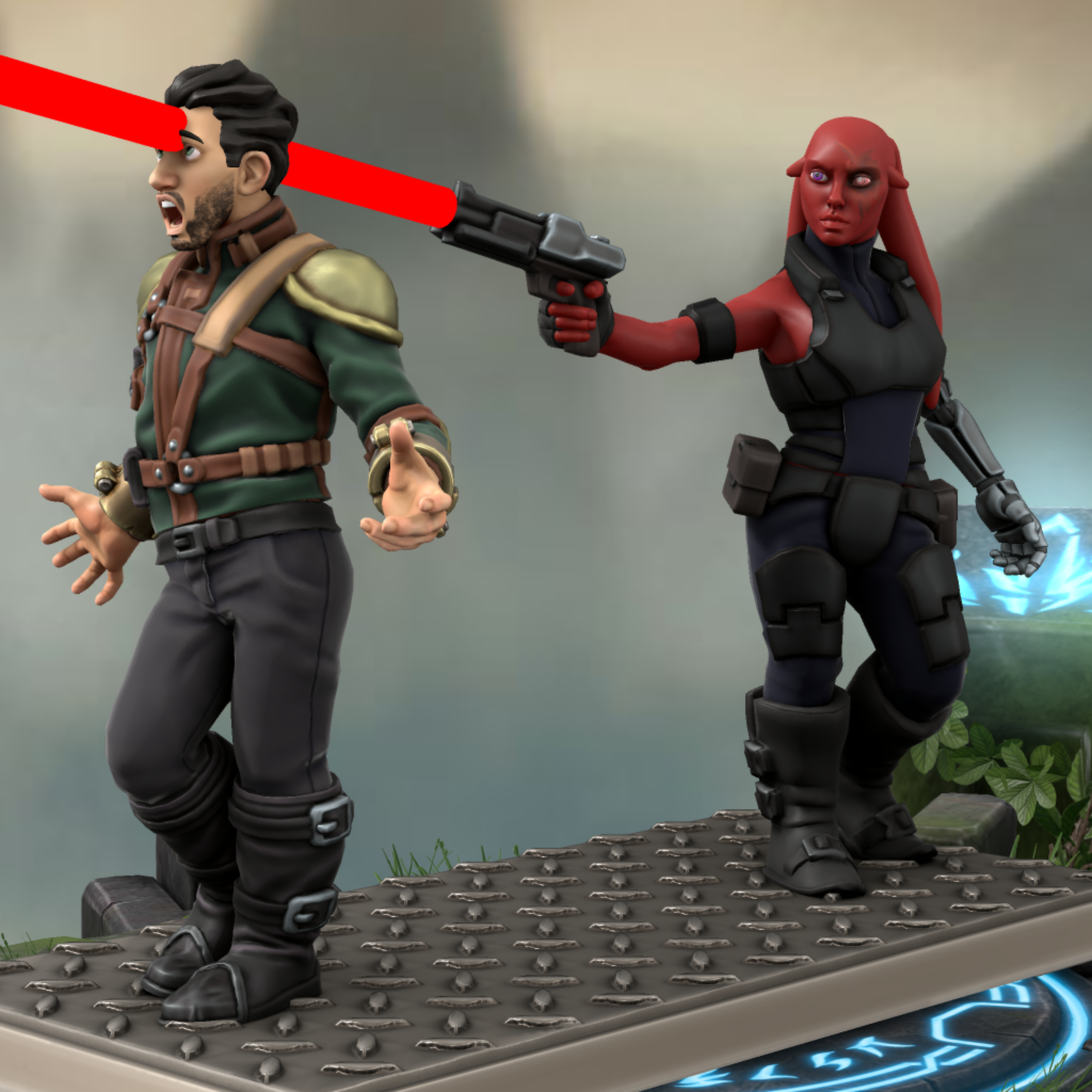 Star Wars OC - Tayla - Headshot