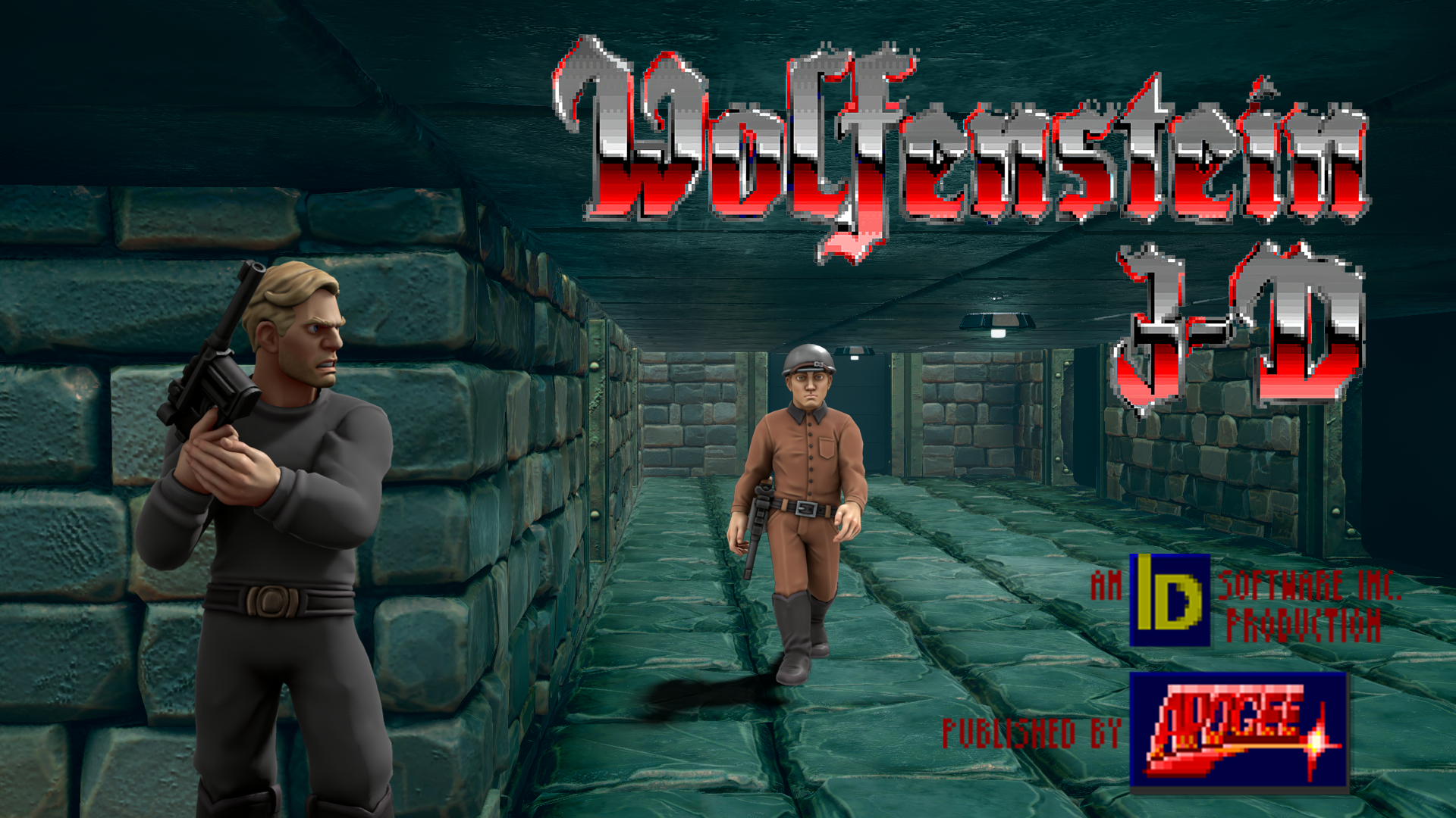 Wolfenstein 3D Title Screen
