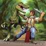 Turok: Dinosaur Hunter - N64 Box Art
