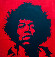 Jimi Hendrix pop art