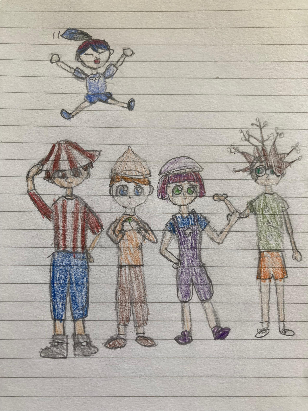 I humanized the main characters of Botanicula by CadinDIYCandyNodon on ...