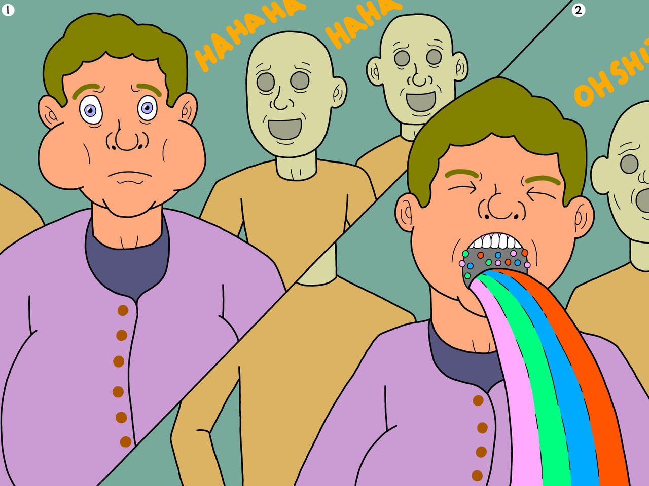 Prank Gone Wrong by backerman on DeviantArt