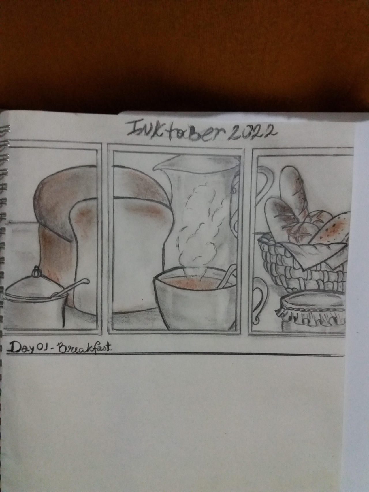 My Prompt Inktober 2022 - Day 01 - Breakfast by SmallEmy on DeviantArt