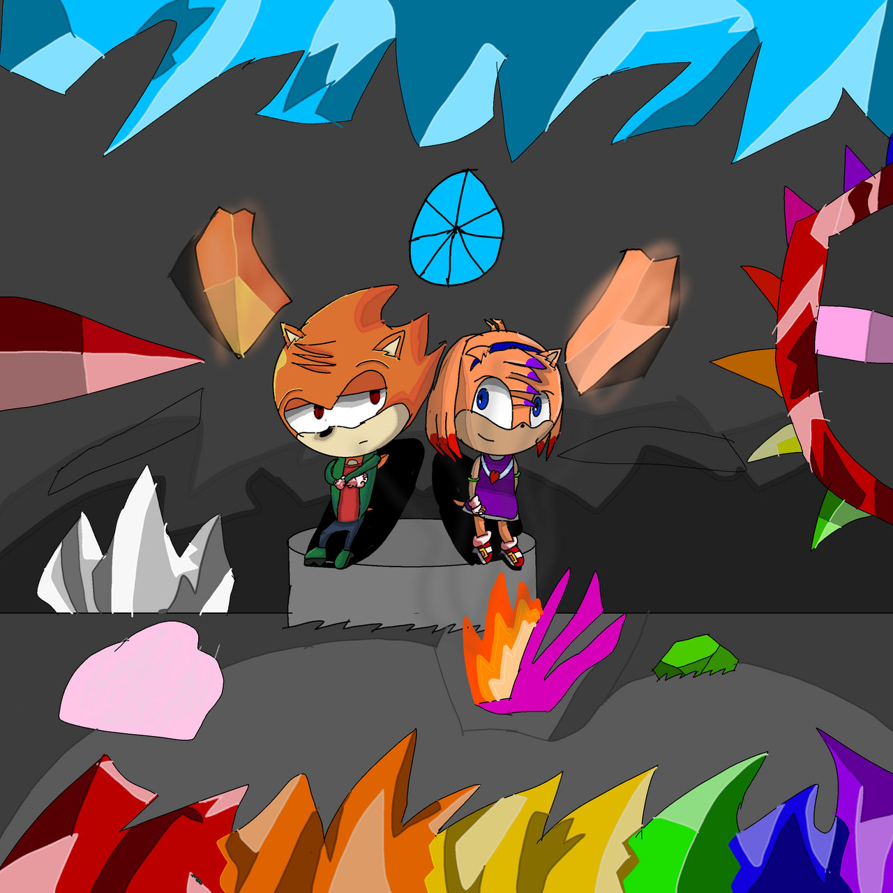Exeller and Laura by Mango0326 on DeviantArt
