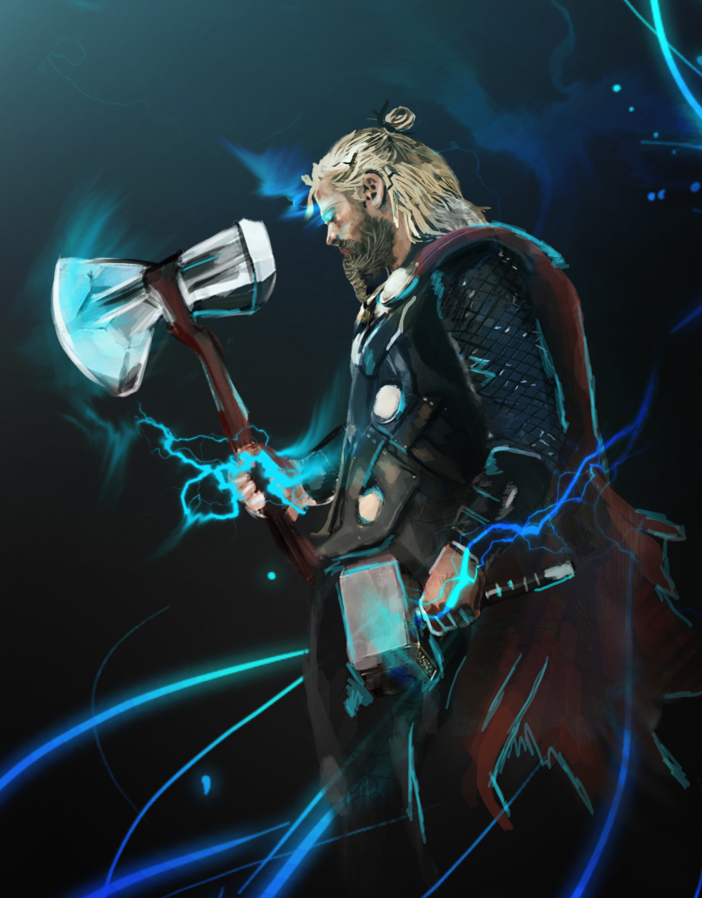 Thor by ali-a-haggag on DeviantArt