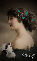 Vintage lady