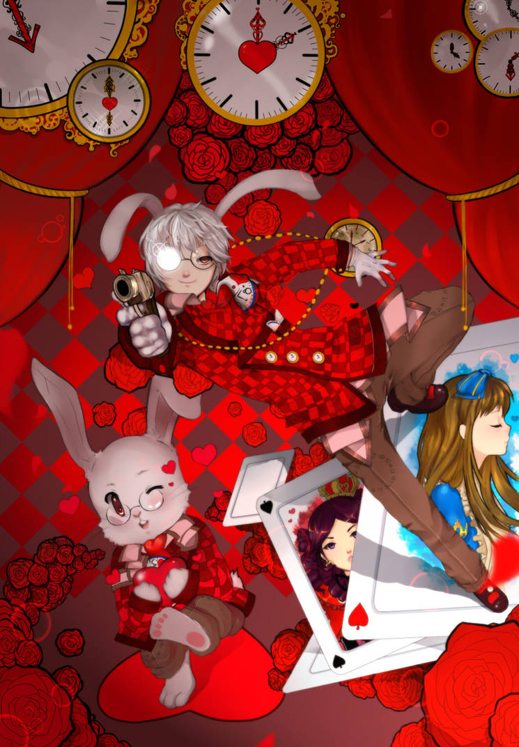the white rabbit by anabeldamaso on DeviantArt
