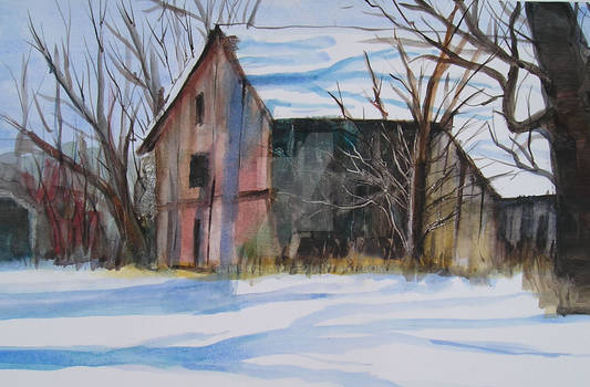 Barn in Winter