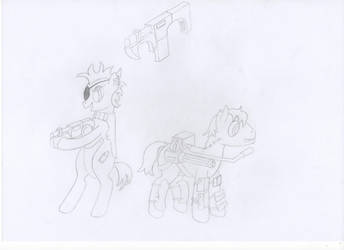 Sketched FALLOUT: Equestria Raiders