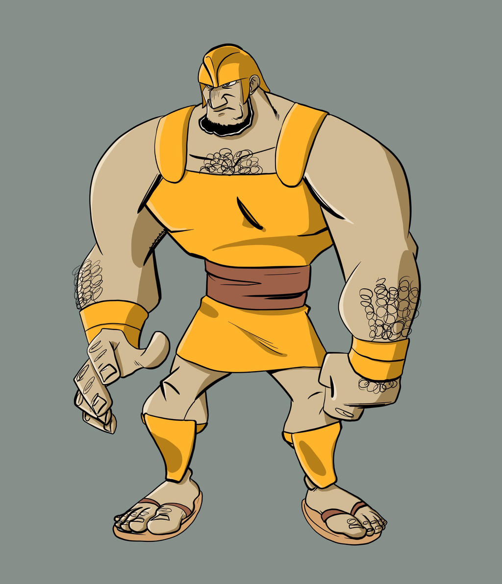 Goliath of Gath Animation Character Design Color by cgartiste on DeviantArt Goliath of Gath Animation Character Design Color by cgartiste on DeviantArt