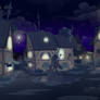 Gear Town, Night time - concept art