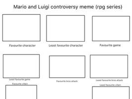 Mario and Luigi controversy meme