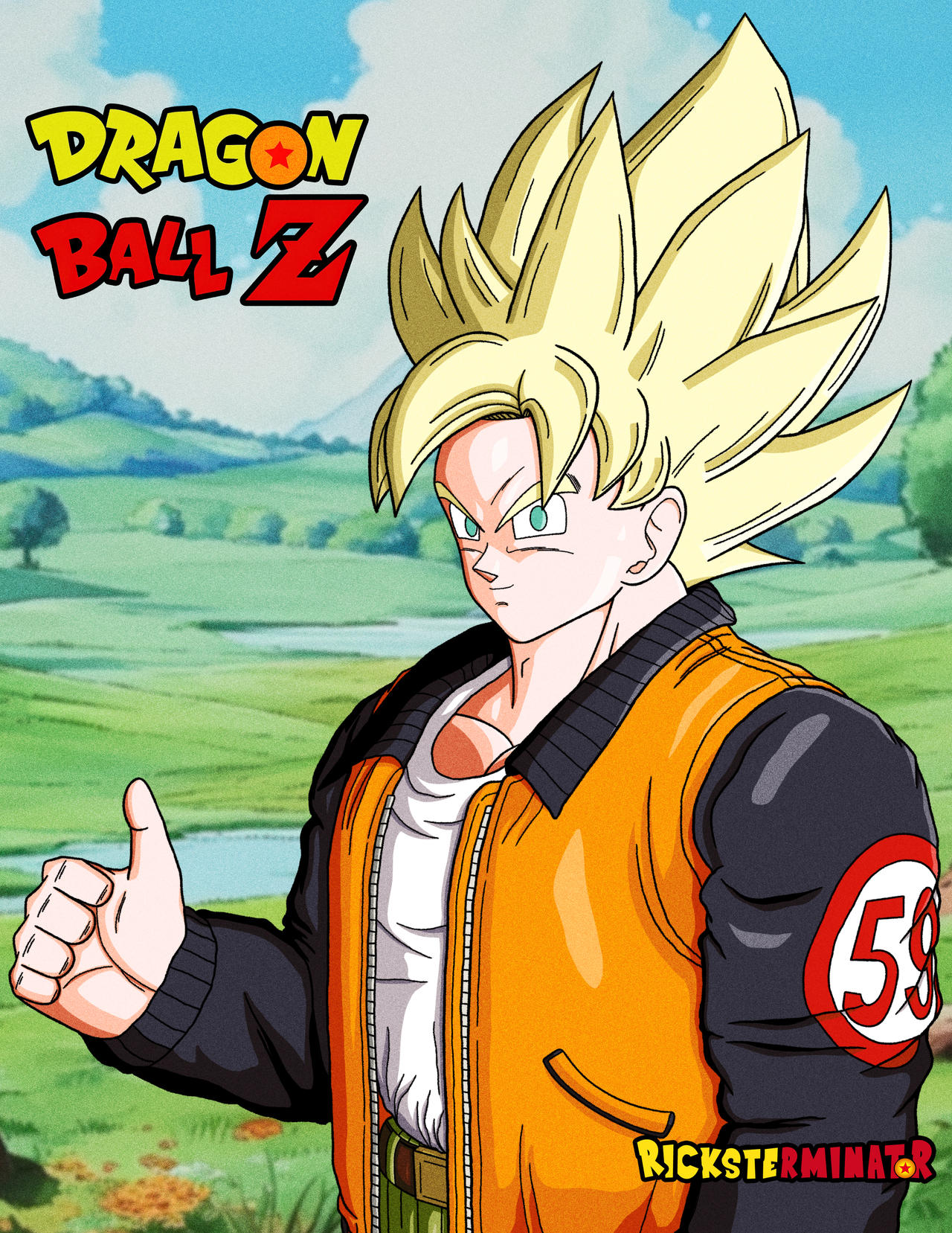 Goku 59 Jacket by RICKSTERMINATOR on DeviantArt