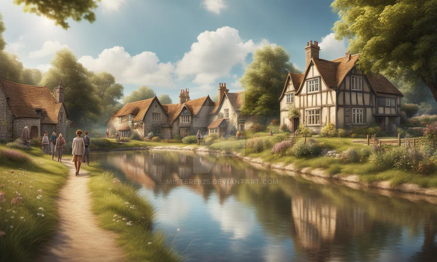 Britain Deviantart Summer in a Fantasy Britain by mistere925 on DeviantArt