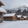 Mountain Community in Winter 2