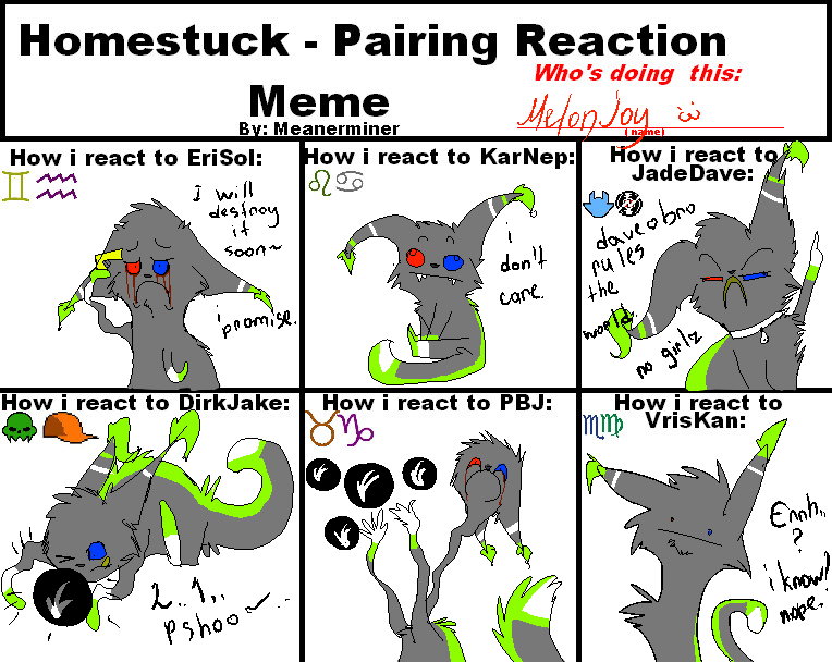 Homestuck pairing reaction meme [1]