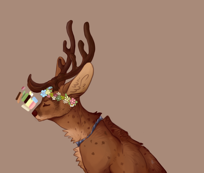 some deer doodles