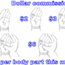 Dollar menu idea: hands