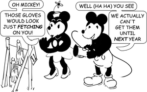 Mickey in public domain