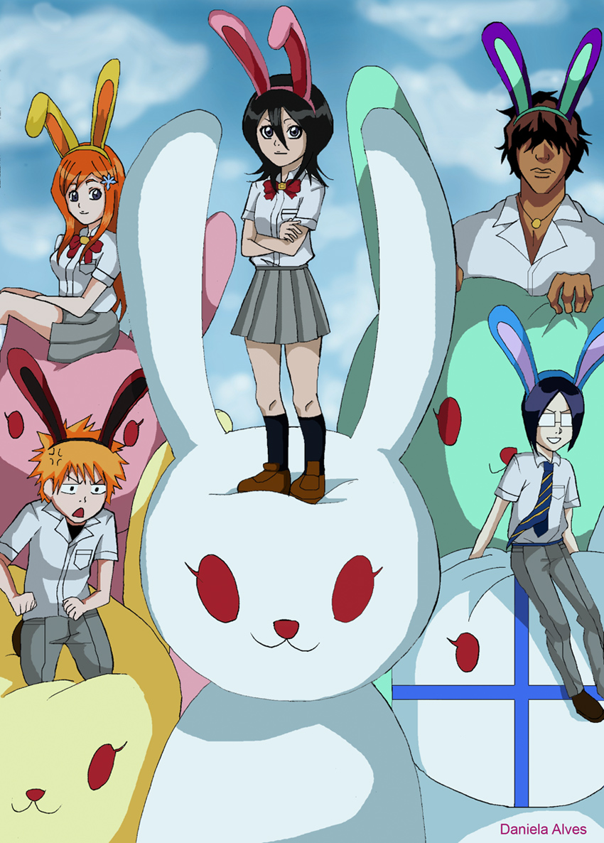 Bunny Rabbit Rukia Draw Bleach- rukia and rabbit by DaniielaHaruno on DeviantArt