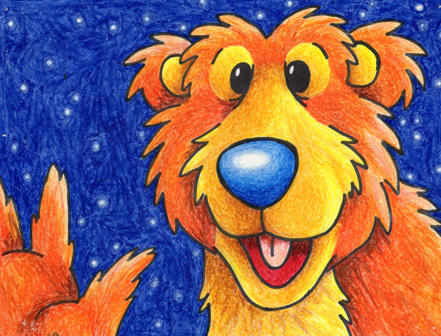 Bear in the Big Blue House by teekyrin on DeviantArt