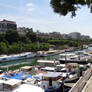 View down the Canal Saint Martin