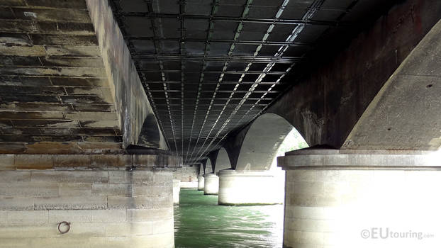 Beneath the Pont d'Iena