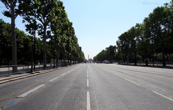 Champs Elysees to Place de la Concorde