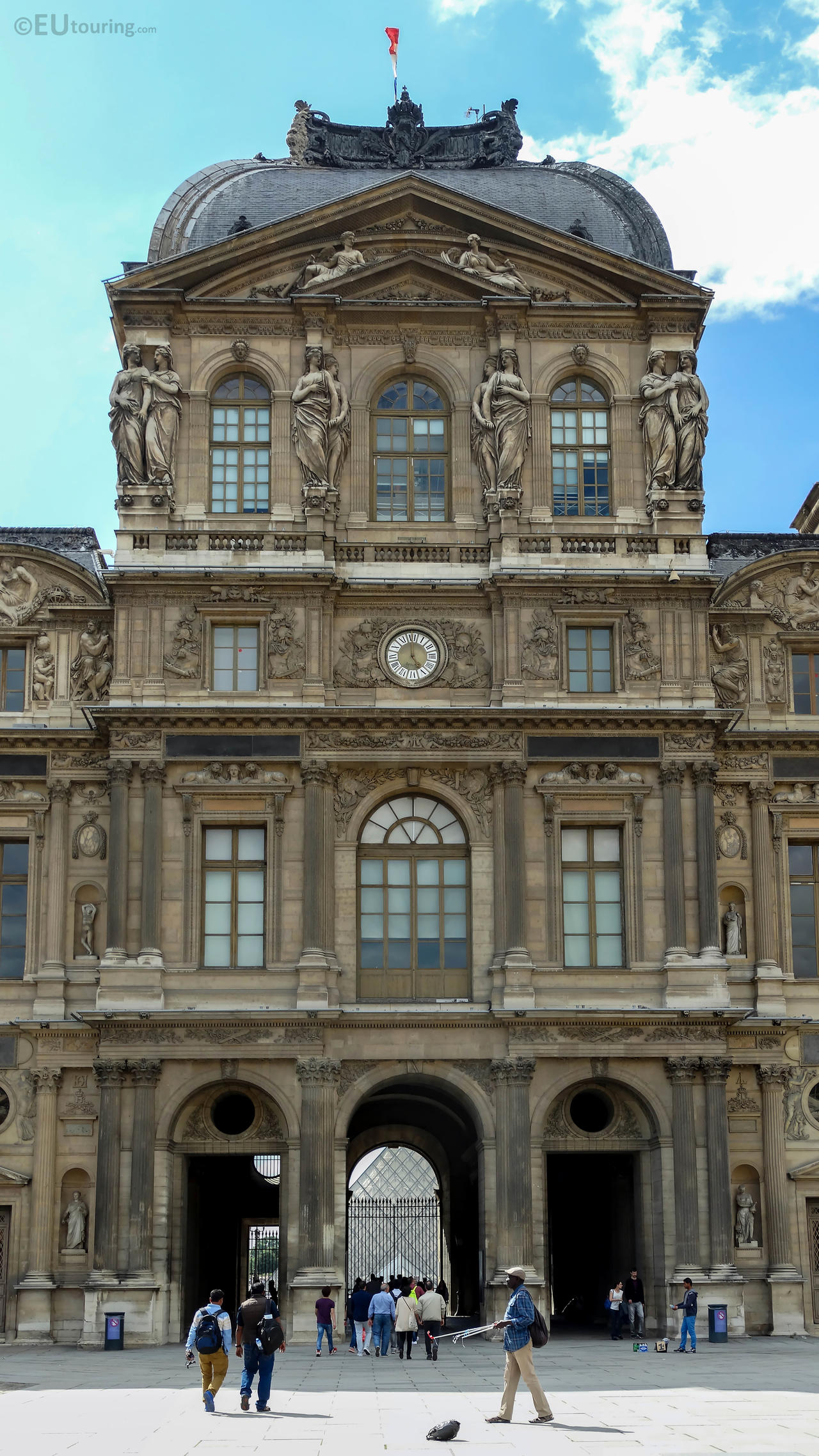 Cour Carree of the Louvre