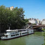 Boat passing Pont au Double