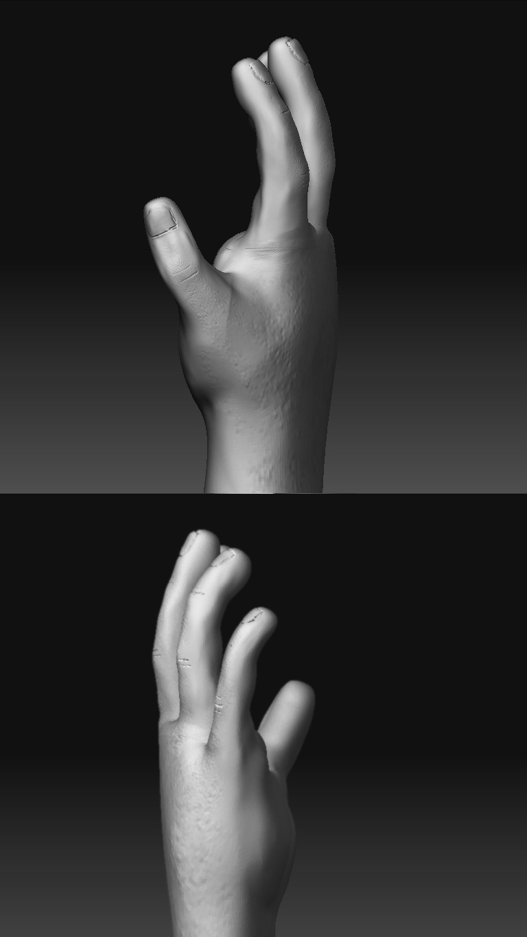 Hands Side Rear View Hand, Side view by Carleial on DeviantArt